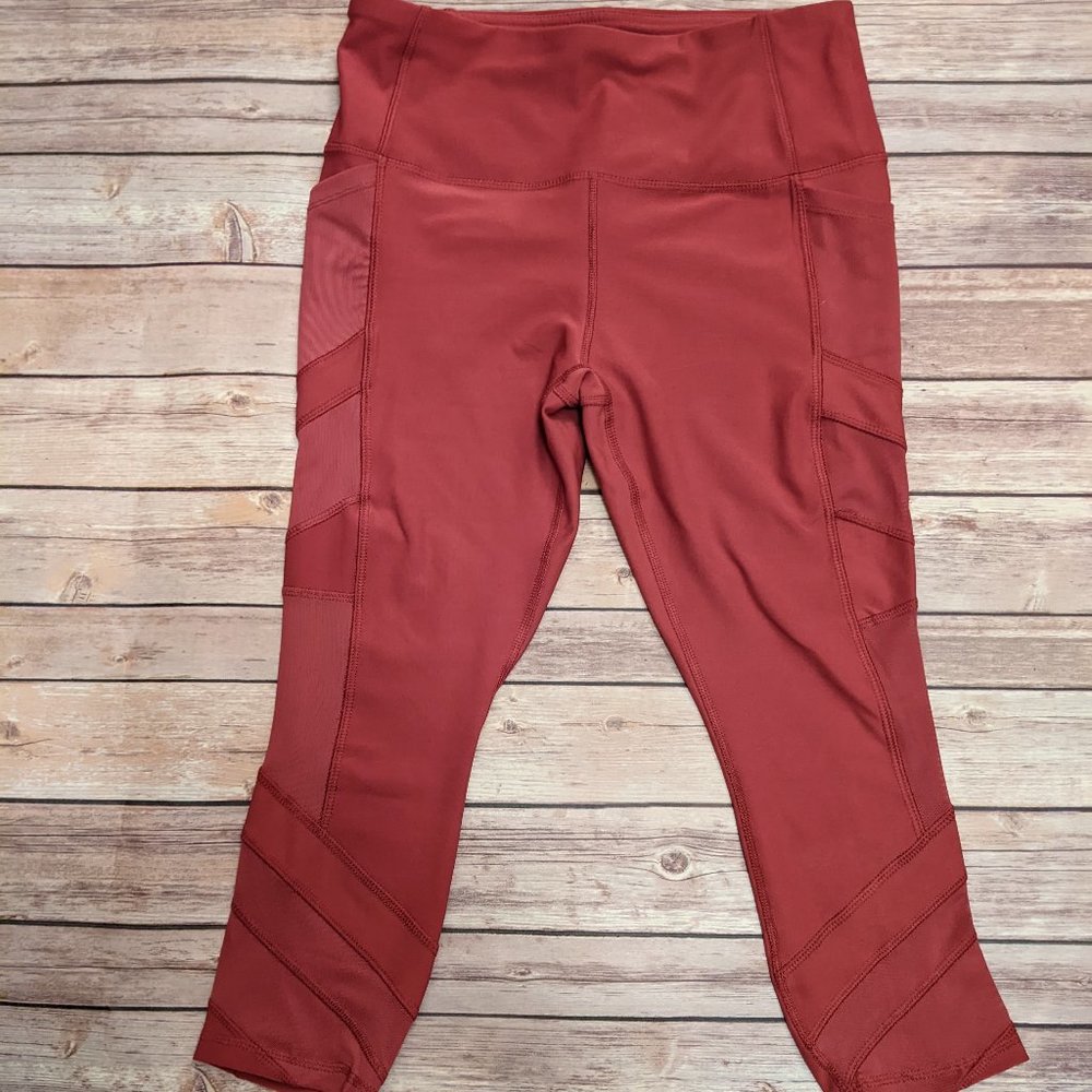 RBX Capris Light Red Medium